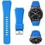 Силіконовий ремінець Watchbands для Samsung Gear S3 Samsung Galaxy Watch 46mm Silver - блакитний (WB001BLUE20) - мініатюра 1