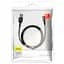 Кабель Baseus Halo Cable USB to Type-C 3A 1m CATGH-B01 Black - мініатюра 3