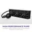 Система жидкостного охлаждения NZXT Kraken Plus V2 360mm AIO liquid cooler w/Displ (RL-KN360-B2) - миниатюра 2