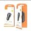 Автомобільний зарядний пристрій SkyDolphin SZ15 Aluminium QC3.0 (2USB, 2.4A) Black (AZP-000087) - мініатюра 2