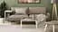 Стіл журнальний приставний Террі Комбо Ferrum-decor 345x662x440 Білий метал ДСП Дуб Сонома Трюфель 16 мм (FRD-105147) - мініатюра 8