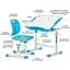 Комплект мебели Evo-kids Evo-06 Ergo Blue: стол+стул (Evo-06 Ergo BL) - миниатюра 3