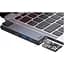 USB-Хаб Baseus USB Type-C 7-in-one smart Grey (CAHUB-L0G) - мініатюра 3