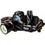Фонарь налобный Headlight Police BL-C861 аккумуляторный для рыбалки T6+COB 2х18650 - миниатюра 6