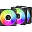 Комплект вентиляторів Arctic P12 PRO A-RGB 120MM 3-PACK (ACFAN00333A) - мініатюра 1