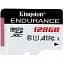 Карта пам'яті Kingston 128GB microSDXC class 10 UHS-I U1 A1 High Endurance (SDCE/128GB) - мініатюра 1