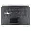 Верхня кришка для Asus FA706I FA706QE FX706H, UA, (Чорний, Topcase+KB, RGB 8pin, 90NR0JH5-R30UA0, Оригінал) - мініатюра 1