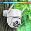 IP камера відеоспостереження RIAS N806 (iCSee APP) Wi-Fi 2MP вулична з віддаленим доступом White - мініатюра 4