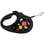 Поводок-рулетка для собак Waudog R-leash Nasa, светоотражающий, M, до 25 кг, 5 м, черный - миниатюра 1