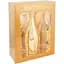 Набір: вино ігристе Bottega Gold Prosecco Brut біле брют 0.75 л + 2 бокали - мініатюра 1