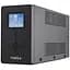 Пристрій безперебійного живлення Vinga LCD 1500VA metal case (VPC-1500M) - мініатюра 1