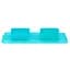 Складна миска Waudog Silicone, 38,5х23х5 см, блакитний (50802) - мініатюра 1