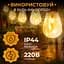 Ретро-гирлянда уличная GarlandoPro 10 LED длина 5 м, имитация огня (S141) - миниатюра 2