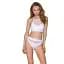 Трусики с прозрачной вставкой Passion PS006 Panties white L - миниатюра 4