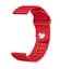Ремінець BeWatch для Amazfit BIP/Bip Lite/Bip U/Pro/Mini/GTS/GTS 2 (E)/GTR 42мм силіконовий 20 мм Wave Червоний (1010704) - мініатюра 3