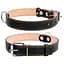 Ошейник Collar двойной (ширина 25мм длина 38-50см) черный - миниатюра 1
