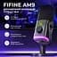 Микрофон Fifine USB Black (AM9) - миниатюра 5
