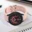 Ремінець для Samsung Galaxy Watch 4 Classic 42mm - бежево-рожевий ширина кріплення 20мм силікон Watchbands Diamond (W28-6WB62202667) - мініатюра 4