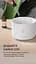Зволожувач повітря, аромадифузор портативний Kinscoter Volcano Jellyfish Aroma Diffuser V19 360 мл, White - мініатюра 3