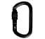 Карабін Singing Rock Steel Oval Carabiner Screw Gate Чорний - мініатюра 1
