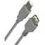 Подовжувач USB (штекер A — гніздо А) version 2.0 1,8метра сірий - мініатюра 1