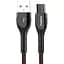 USB кабель з індикатором Kaku KSC-166 USB - Micro USB 1.2m - Black&Red - миниатюра 1