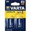 Батарейка Varta Longlife 9V 6LR61 *2 (04122101412) - мініатюра 1