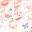 Дитяча постільна білизна в ліжечко BUTTERFLY SC8, бежевий (ButterfliesRoseRedGray_43Rosette_140) - мініатюра 10