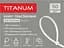 Хомут пластиковий Titanum УФ PA6.6, 4.8x400 мм 50 шт. білий (TF-PH4840-W) - мініатюра 2