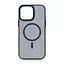 Чехол для Apple iPhone 15 Pro Max, Uniq MagCase, синий, противоударный, панель-накладка с магсейф, ударопрочный TPU+PC, с магнитом MagSafe, поддержка полноценной беспроводной зарядки, ArmorStandart (ARM75299) - миниатюра 1