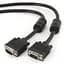 Кабель Cablexpert VGA - VGA (M/M), HD15, з 2-ма фер. кільцями, чорний, 5 м пакет (CC-PPVGA-5M-B) - мініатюра 5