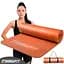 Коврик для йоги и фитнеса NBR 10 мм Оранжевый EasyFit fit0025052 - миниатюра 1