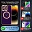 HZLFCZL Магнітний чохол для iPhone 14 Pro Max, сумісний з чохлом для мобільного телефону Magsafe Cute Heart Girl - мініатюра 7