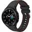 Ремінець для Samsung Galaxy Watch 4 Classic 46mm - чорно-червоний ширина кріплення 20мм силікон розмір L Watchbands RLine (WB00S4GALAXYRLINE4CLASSIC446) - мініатюра 1
