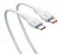 Кабель Baseus Pudding Series Fast Charging Cable Type-C to Type-C 100W 2m P10355702221-01 White - миниатюра 3