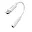 Перехідник Hoco LS30 Digital Type-C на 3.5 Audio converter White - мініатюра 1