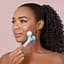 Ролик для лица Geske Sonic Facial Roller электронный звуковой 4 в 1 аквамарин - миниатюра 6