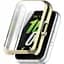 Чохол-накладка DK для Samsung Galaxy Fit3 (R390) Silicone Face Case (pale gold) - мініатюра 1