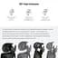 Ігрове крісло Anda Seat X-Air Pro Size XL Mesh Gray Twilight (AD-WY-01-GGSP-G01) - мініатюра 11