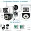 IP-камера уличная с двойным объективом XON SmartCam Wi-Fi 1080P (SCWEW22VW 3701) Белая - миниатюра 10