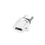 OTG-адаптер XO NB256G Micro female to Type-c male connector with lanyard Білий - мініатюра 5