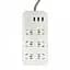 Фільтр мережевий Xiaomi Power Strip Quick Charger 2.0 (6 + 3 USB-port) (Р29350, BHR6863CN) китайська вилка - мініатюра 1