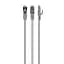 Патч-корд 50 м, S/STP, Grey, Cablexpert, Cat.6a, Cu, LSZH (PP6A-LSZHCU-50M) - мініатюра 1