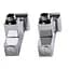 Набір кран напівоборотний кутовий з американкою Solomon Lux 1/2″ Cube chrom 8888 (2шт.) 000021913 - мініатюра 10