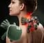 Масажер для шеи з ручками Shoulder and Neck Massager FZ-831 Зеленый, электрический массажер для всего тела - миниатюра 8
