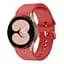 Ремінець для Samsung Galaxy Watch 5 Pro - червоний ширина кріплення 20мм силікон розмір L Watchbands Color (WB250748) - мініатюра 2