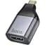 Адаптер переходник Hoco UA33 Type-C to HDTV metal grey - миниатюра 1