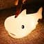Детский силиконовый ночник Акула Shark LJC-153 аккумуляторный светильник игрушка для сна - миниатюра 3