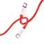 Кабель Hoco Type-C to Type-C Magic silicone PD charging data cable X87 червоний 1 м 60W - мініатюра 1