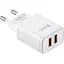 Зарядний пристрій Celebrat C-N2-EU 2USB 2,4А wall charger White - мініатюра 1